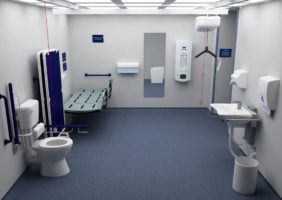 Image of fully accessible bathroom