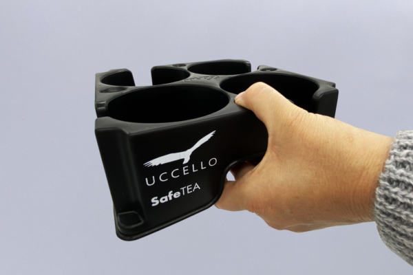 Muggi Cup Holder with 4 thumb holes